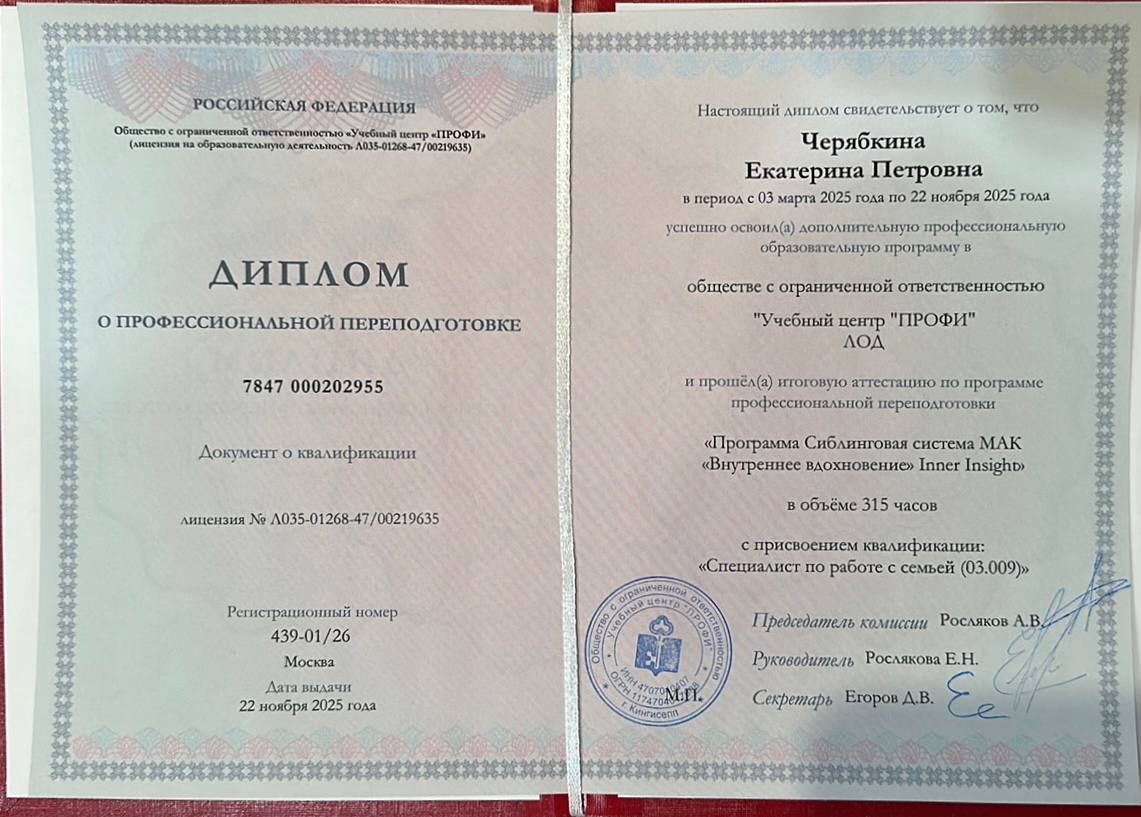 Сиблинговая система МАК